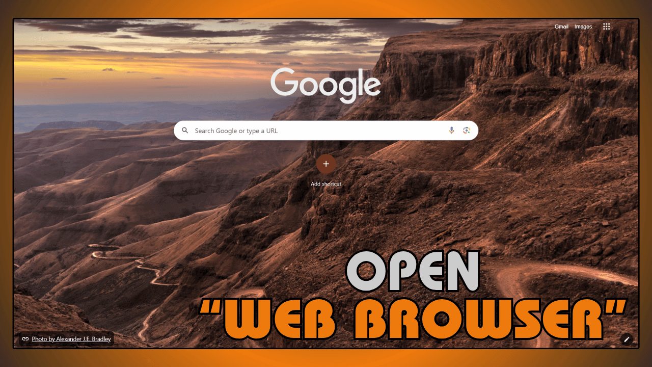 Open Your Web Browser